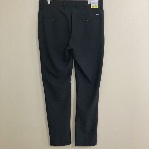 Greg Norman Men's Pants 32x32 Golf Black New with tags - Picture 2 of 8